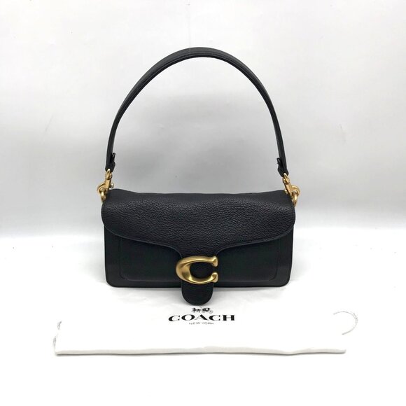 Coach Black Pebbled Leather Tabby 26 Convertible Shoulder Bag 73995 - Picture 12 of 12